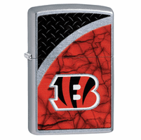 Cincinatti Bengals NFL Brushed Chrome Zippo Lighter - ID# 28585