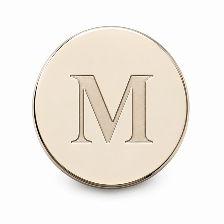 Circular 14 Karat Gold Tie Tack