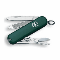 Classic Sd Hunter Green Swiss Army Knife