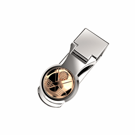 Crossing Golf Clubs Money Clip In Silver
