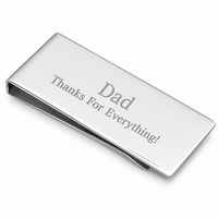 Click to visit Custom Engraved Streamline Money Clip