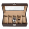 Deluxe Genuine Leather 5 Watch Box