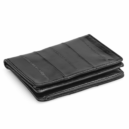 Eel Skin Collection L Shape Bifold Wallet & Card Holder