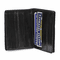 Eel Skin Collection L Shape Bifold Wallet & Card Holder