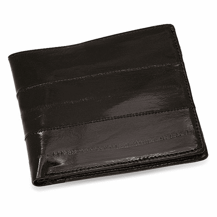 Eel Skin Collection Personalized Hipster Wallet