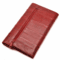Eel Skin Collection Snap Closing Checkbook Wallet & Organizer