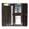Eel Skin Collection Snap Closing Checkbook Wallet & Organizer