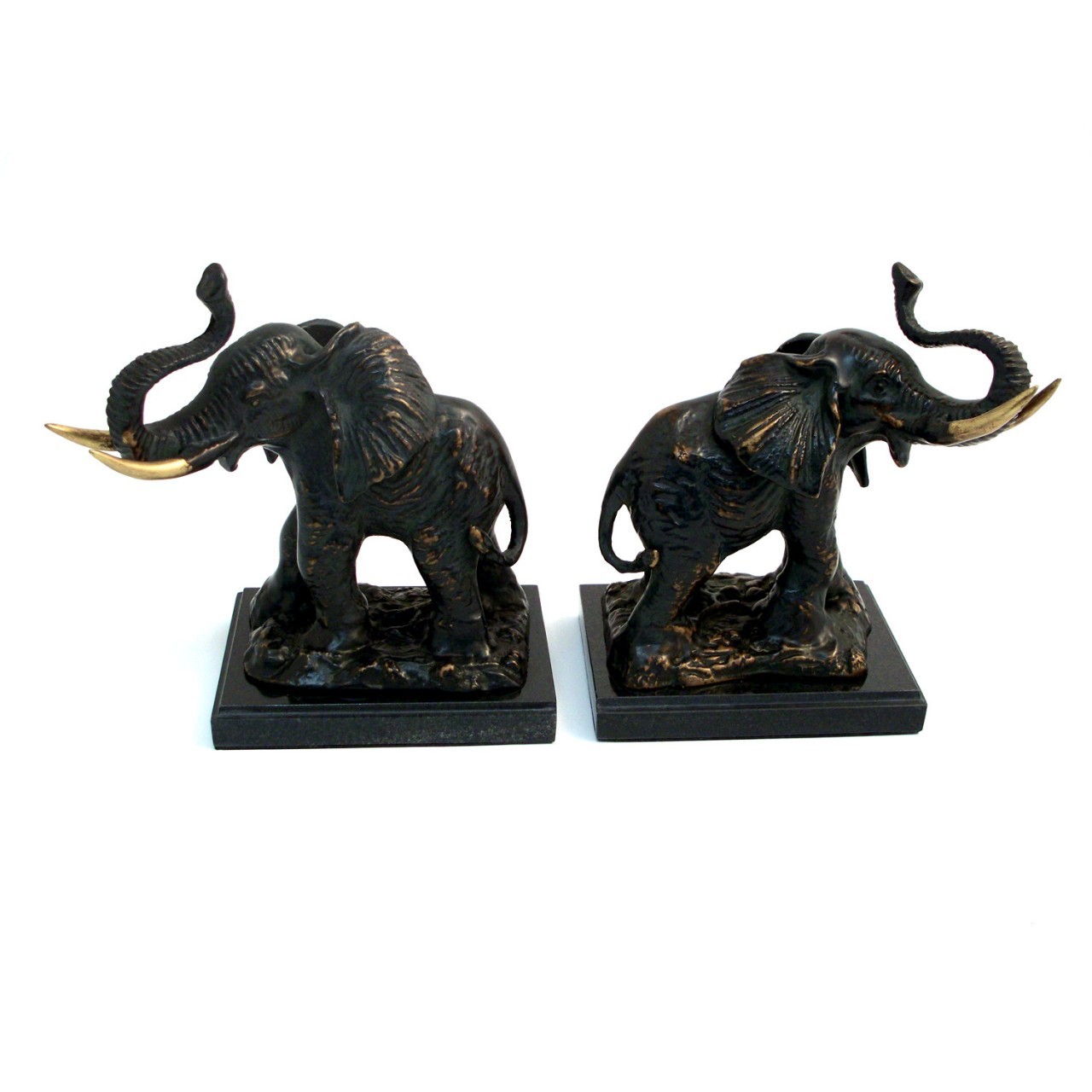Elephant Bookends Executive Gift Shoppe
