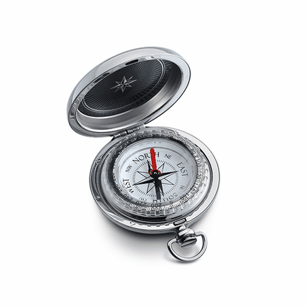Engraved Explorer Compass by Dalvey - Discontinued
