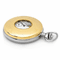 Engraved Two Tone Charles Hubert Pocket Watch and Chain #3553-T