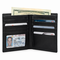 Executive Collection RFID Blocking Black Leather Hipster Wallet