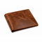 Executive Collection RFID Blocking Slim Bifold Brown Leather Wallet
