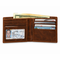 Executive Collection RFID Blocking Slim Bifold Brown Leather Wallet