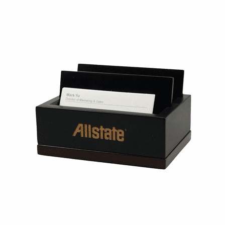 Executive Wooden Cell Phone and Business Card Holder - Executive Gift ...