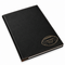 Football Coach's Personalized Black Leatherette Portfolio