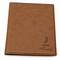 Full Name Monogram Dark Brown Leatherette Mini Portfolio