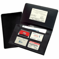 Genuine Leather Glove Compartment Organizer - Discontinued