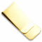 Gold Plated Engraved French Fold Money Clip
