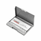 Gunmetal Finish Personalized Business Card Holder