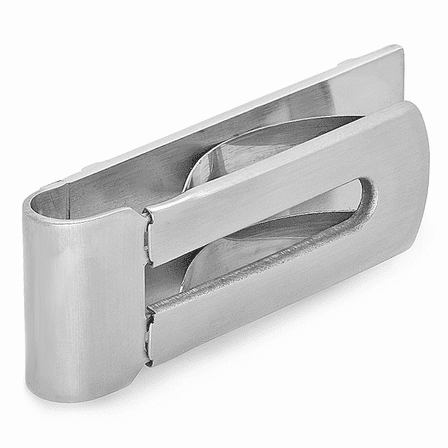 Hobnail Engraved Spring Loaded Money Clip