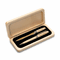 Last Name Monogram Elegance Collection Maple Wood Ballpoint Pen & Fountain Pen Set