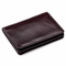 Leather Credit Card Wallet w/ ID Window - Free Personalization