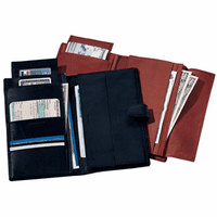 Leather Deluxe Passport & Travel Case
