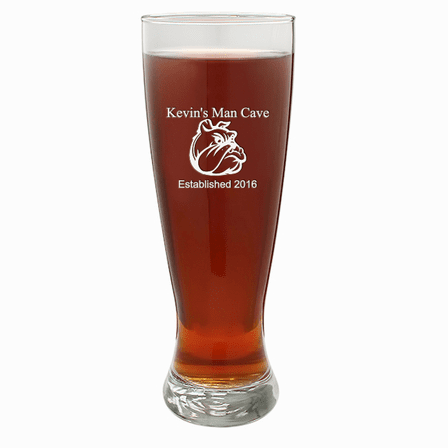 Man Cave   22 Ounce Grand Pilsner Glass