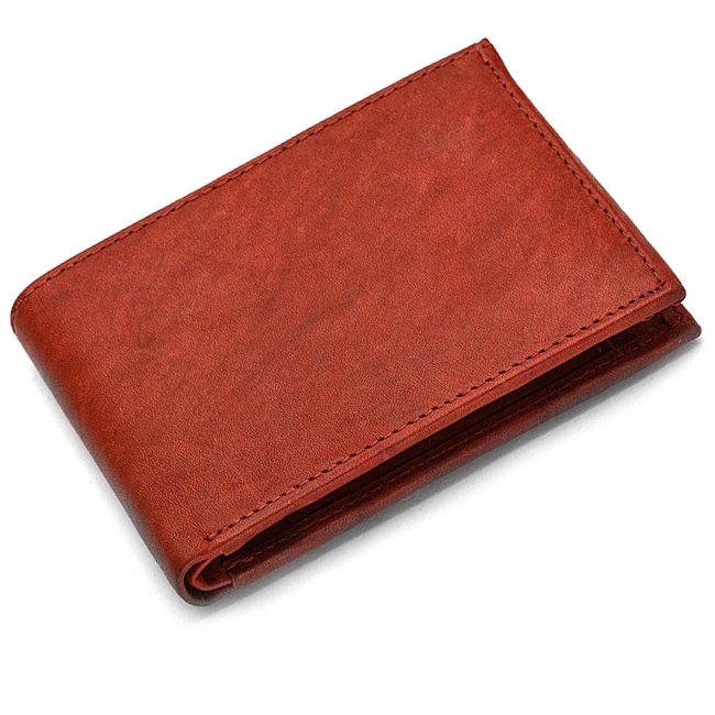 Men's Bifold Wallet with ID Flap & Change Pouch Executive Gift Shoppe