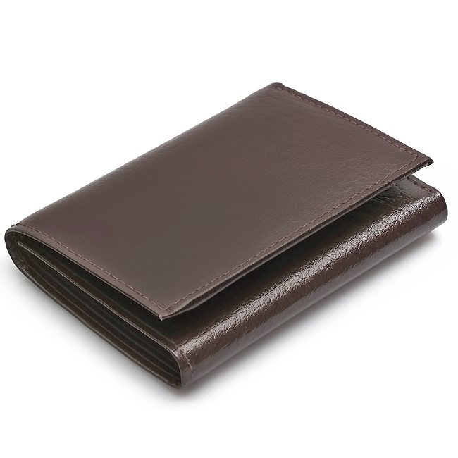Men's Trifold Wallet with Single ID Window Executive Gift Shoppe