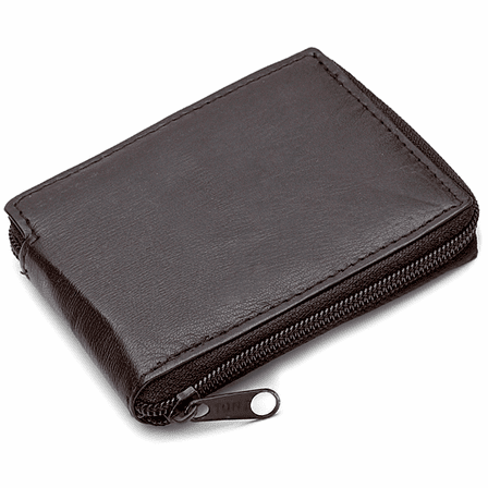 Men's Zip Around Credit Card  Wallet