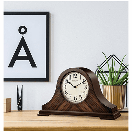 Norwalk Personalized Mantel Clock by Bulova