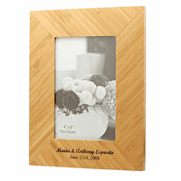 Personalized Bamboo Picture Frame