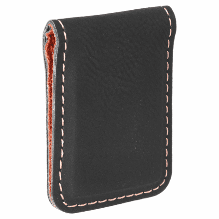 Personalized Black & Gold Magnetic Money Clip