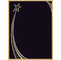 Personalized Black Piano Finish Plaque With Rising Star Plate - Discontinued