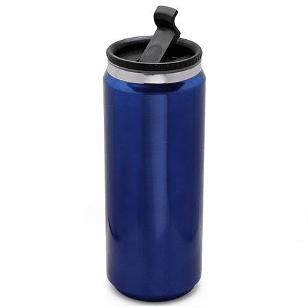 Personalized Blue Can Design Travel Mug
