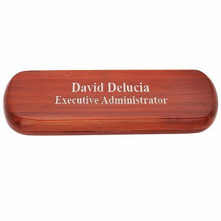 Personalized Cherry Wood Pen and Pencil Set