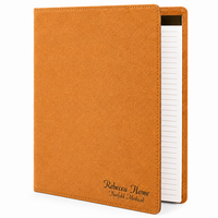 Personalized Cork Mini Portfolio with Notebook