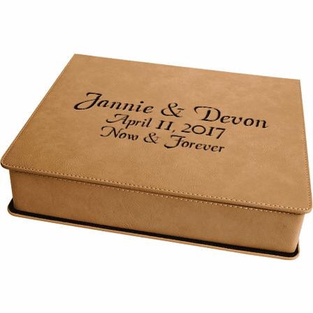 Personalized Light Brown 5 Piece Wine Tool Set