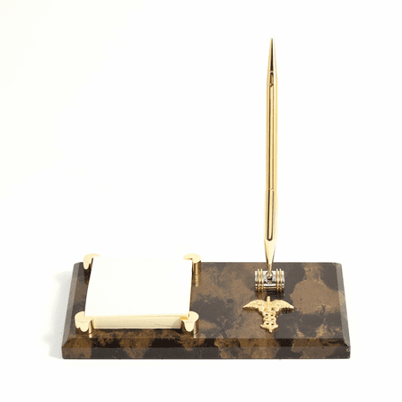 Personalized Medical Theme Notepad Holder & Pen Stand  - Discontinued