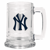 Personalized MLB Glass Tankard