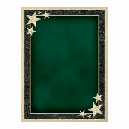 Personalized Piano Finish Rosewood Plaque With Starburst Plate - Discontinued