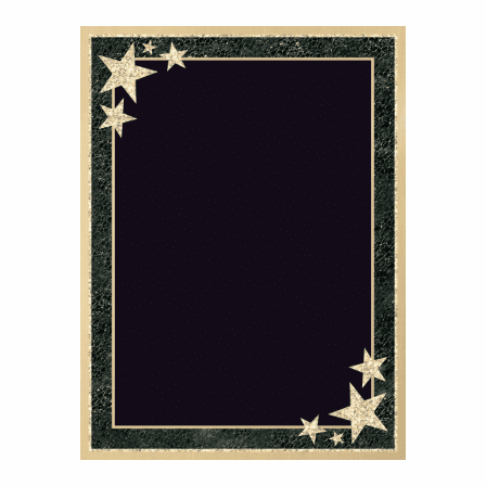 Personalized Piano Finish Rosewood Plaque With Starburst Plate - Discontinued