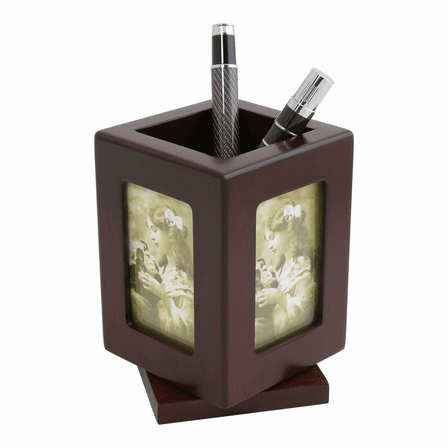 Personalized Picture Frame Pen & Pencil Cup - Discontinued