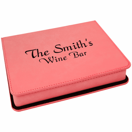 Personalized Pink 4 Piece Wine Tool Set