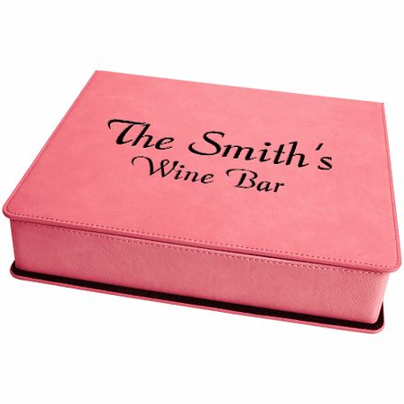 Personalized Pink 5 Piece Wine Tool Set