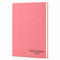 Personalized Pink Journal with Black Satin Bookmark