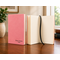Personalized Pink Journal with Black Satin Bookmark