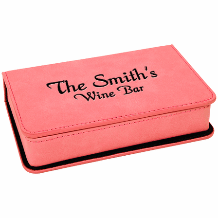 Personalized Pink Wine 2 Piece Tool Set