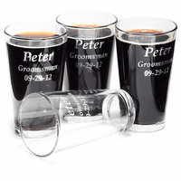Personalized Pint Glass Set